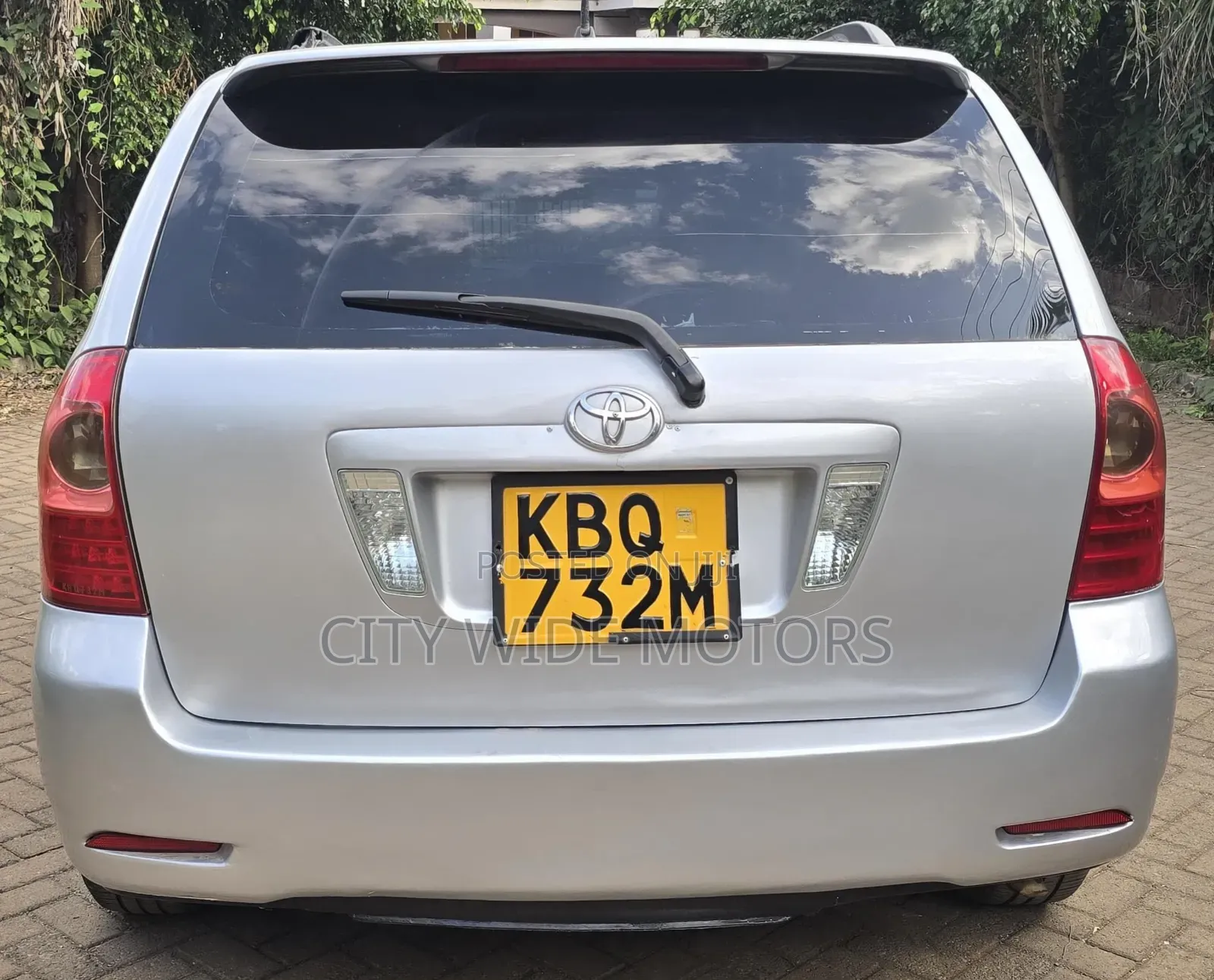 Toyota Corolla Fielder 2005 Silver