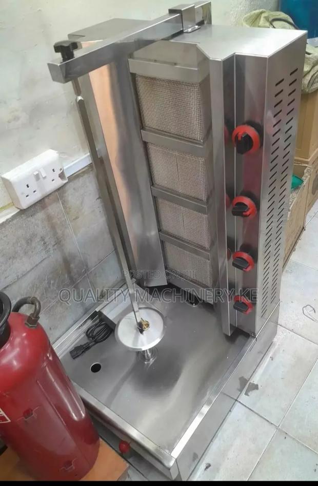High-Precision 4 Burner Shawarma Machine