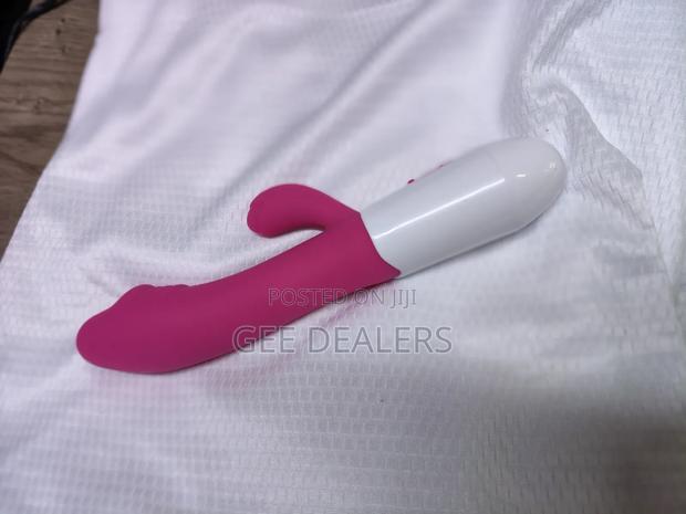 The Rabbit Vibrator Dildo,Women Clitoral and G-Spot Thrusting Sex Toy