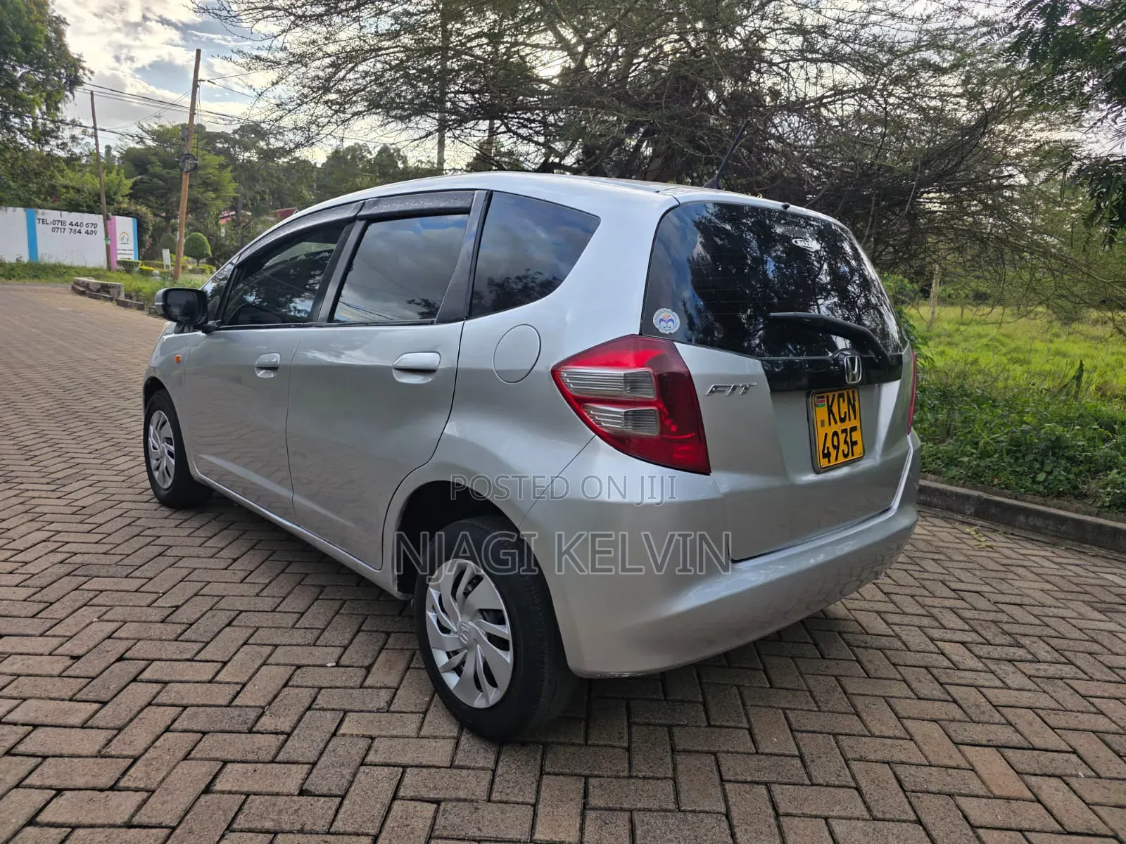 Honda Fit 2011 Silver