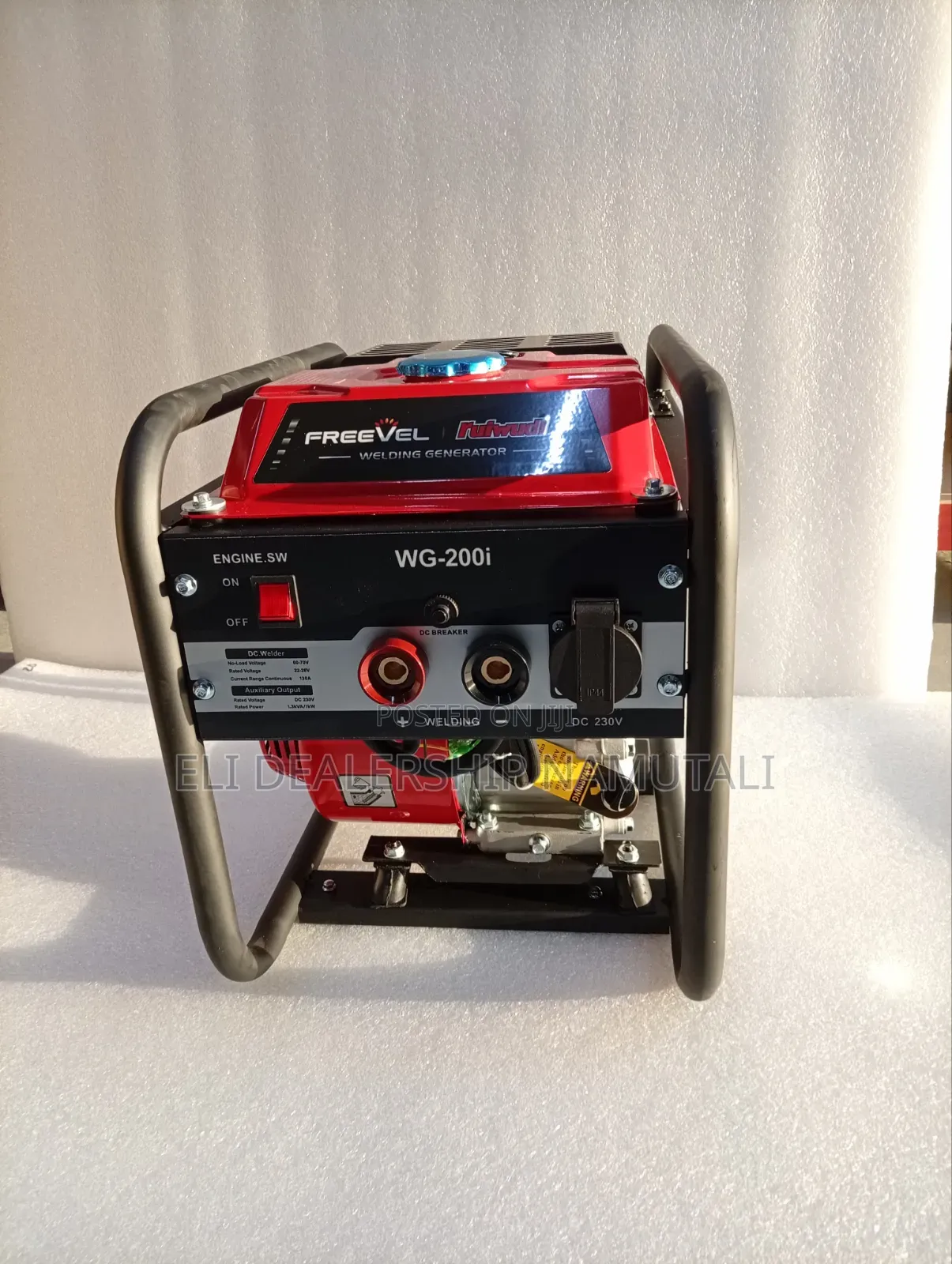 Freevel 7hp Gasoline Welding Generator With 230v Auxiliary Output