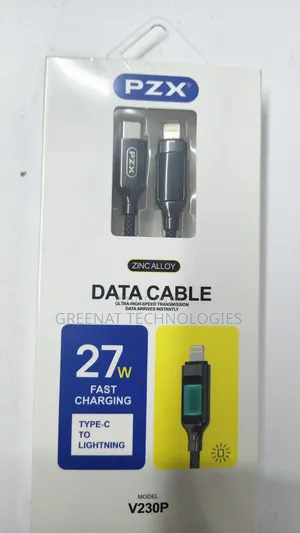 PZX V230p High Speed Data Cable 27w Type-C to Lighting
