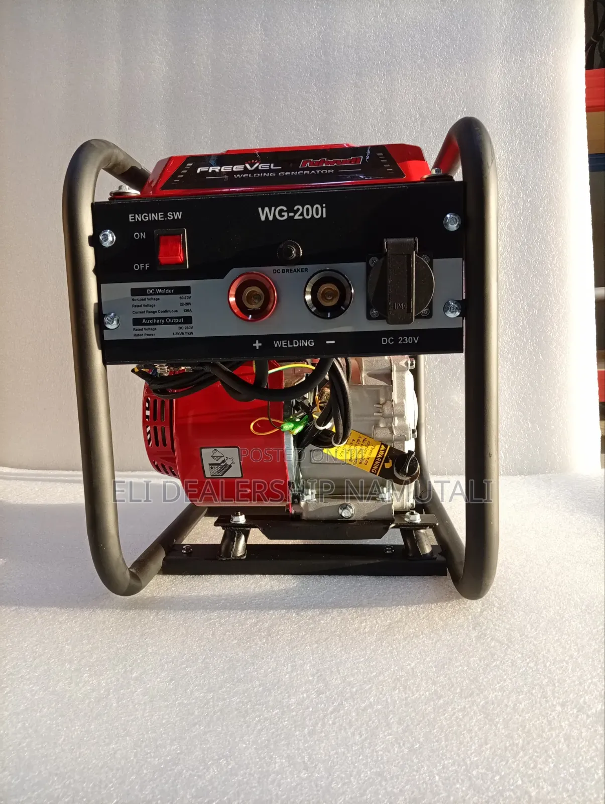 Freevel 130a Engine-Driven Welding Machine With 1kw Generator Output