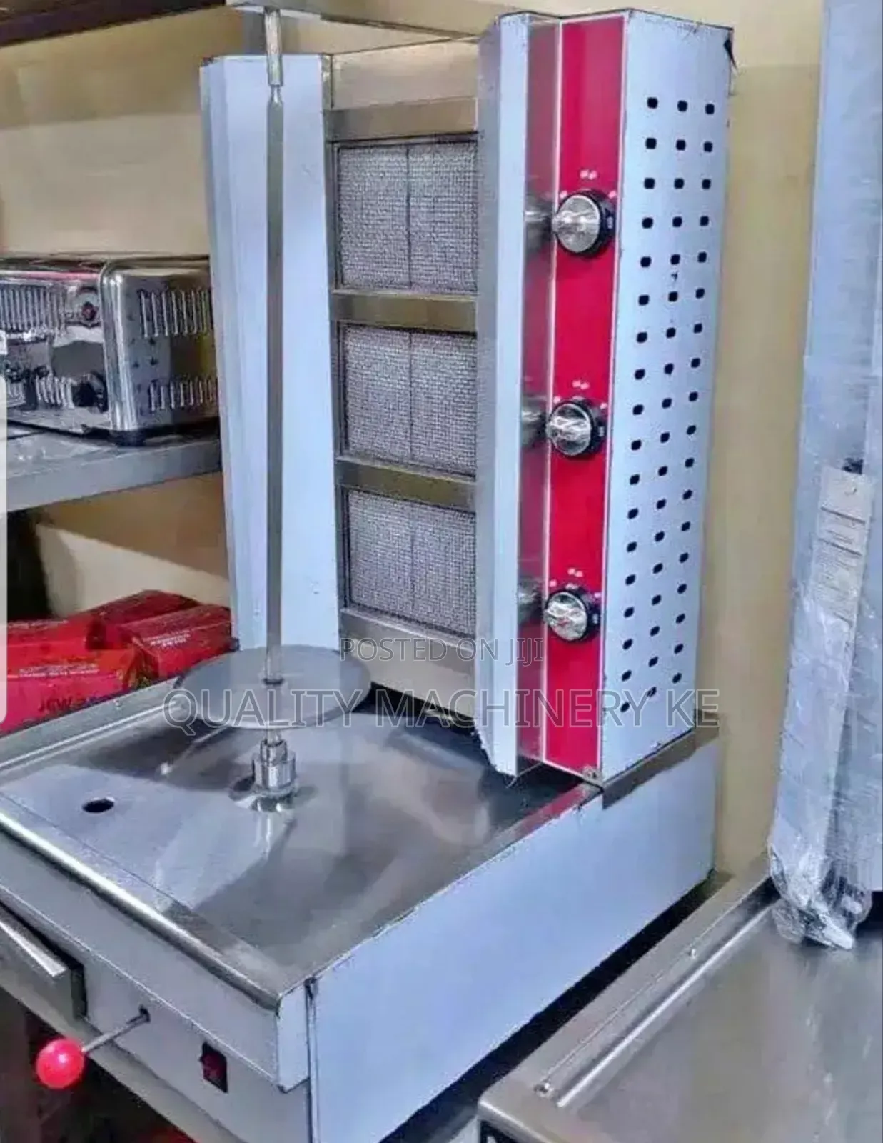 Heavy-Duty 3burner Shawarma Machine
