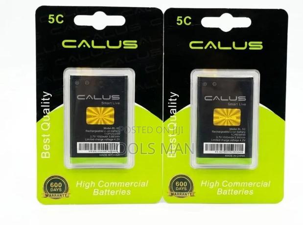 Calus Bl-5c High Capacity Replacement Battery - 1050mah 3.7v. - thumbnail 2