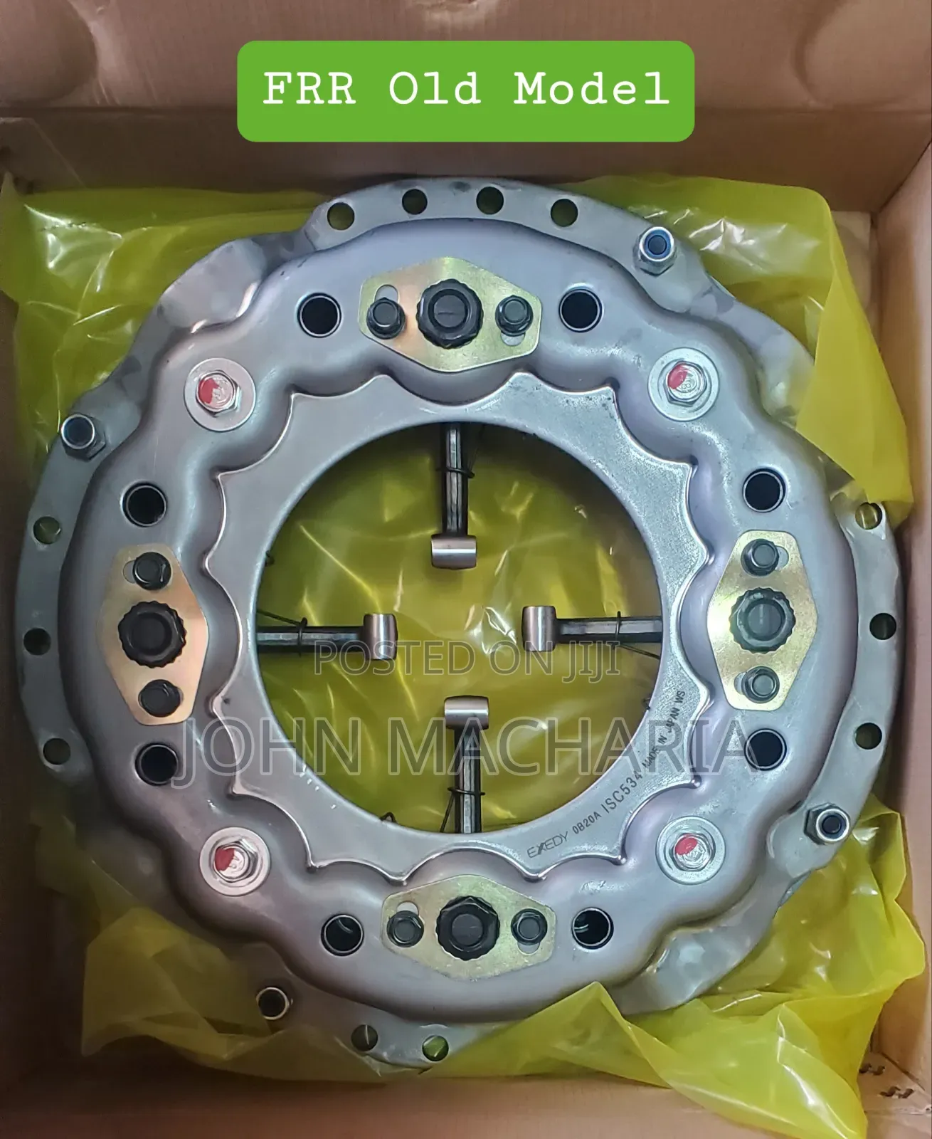 Pressure Plate, Clutch Disc and Release Bearing for FRR Old Model