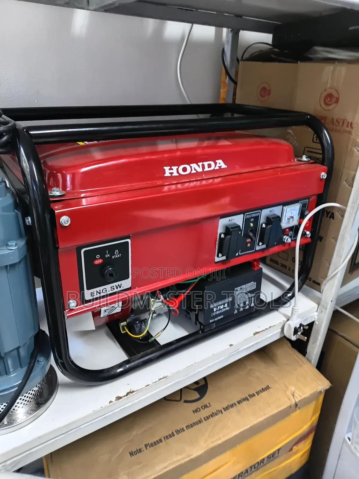 Honda-3.5kva Gasoline Generator