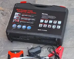Car Jump Starter With Air Compressor Emergency Battery Power Bank