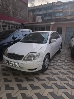 Toyota Corolla Sedan 2003 White