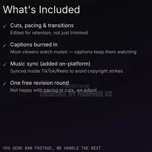 Short-Form Video Editing for Tiktok & Instagram, Fast Turnaround