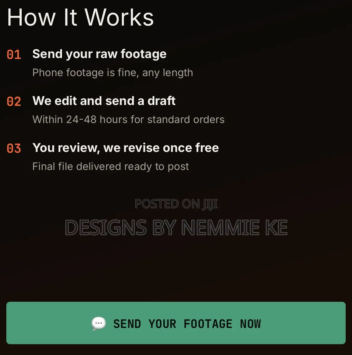 Short-Form Video Editing for Tiktok & Instagram, Fast Turnaround