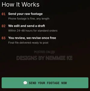 Short-Form Video Editing for Tiktok & Instagram, Fast Turnaround