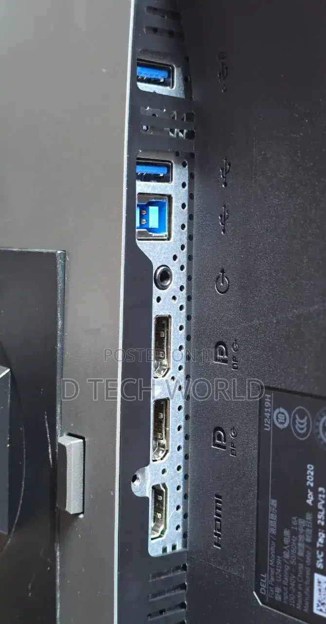 Dell 24inch U2429h 1080p FHD Hdmi,Display Port Display Out