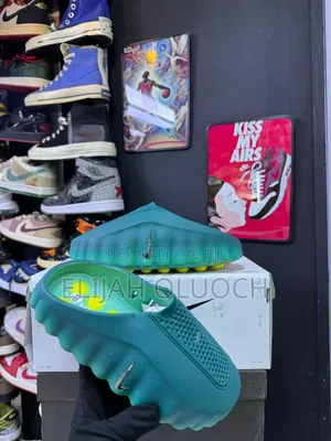 Nike Calm Mule “Geode Teal and Light Menta” Sizes: _40 41 42 43 44 45