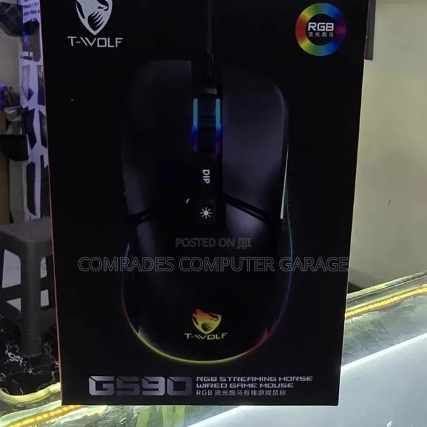 RGB Streaming Horse Wired Game Mouse - thumbnail 3