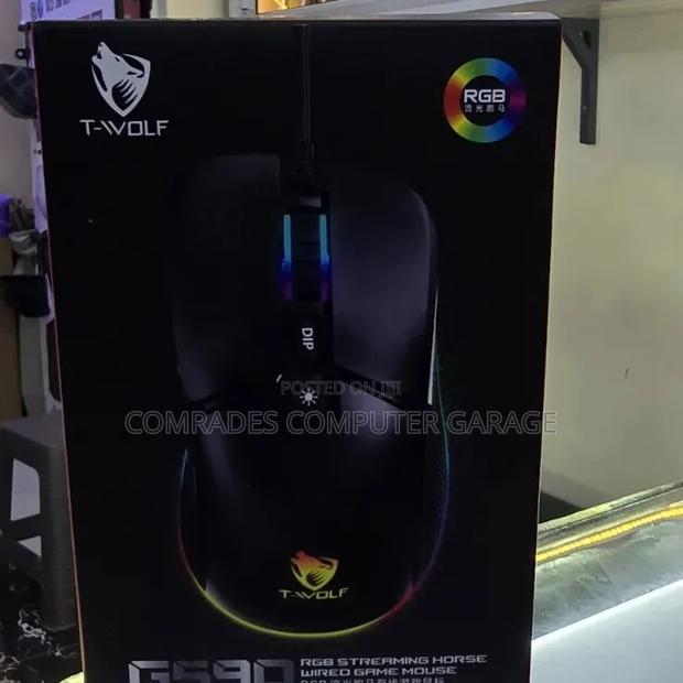 RGB Streaming Horse Wired Game Mouse - thumbnail 2