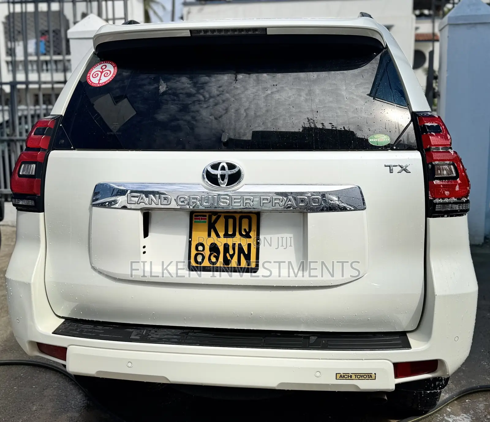 Toyota Land Cruiser Prado 2.8 2018 White