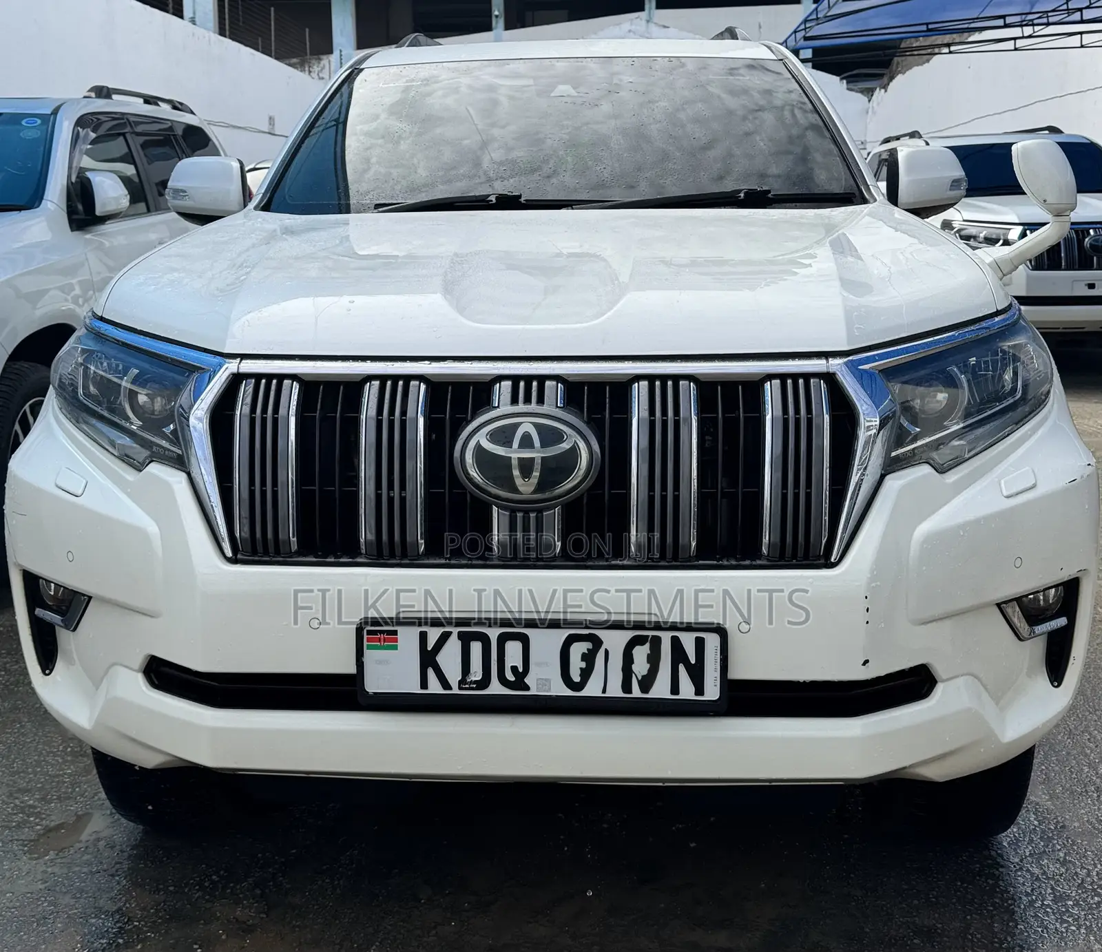 Toyota Land Cruiser Prado 2.8 2018 White