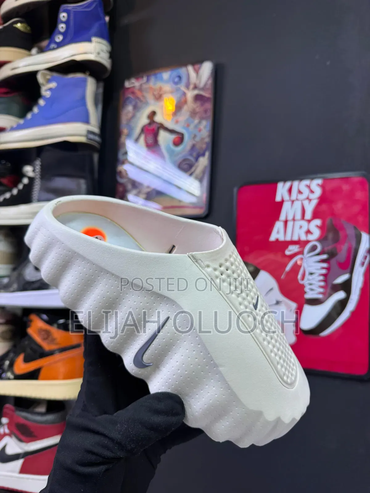 Nike Calm Mule in the "Sail" Sizes: _40 41 42 43 44 45_