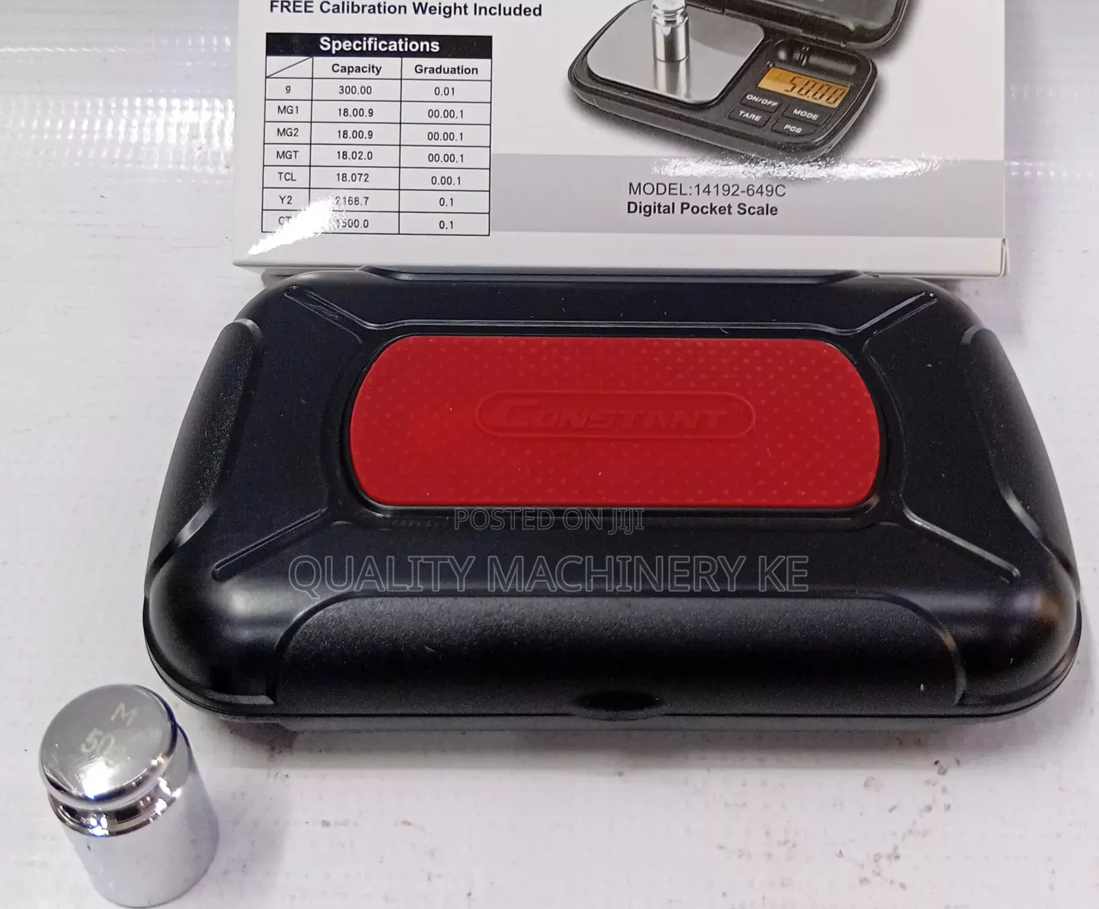 High-Quality Constant Pocket Scale 300g 0.01g