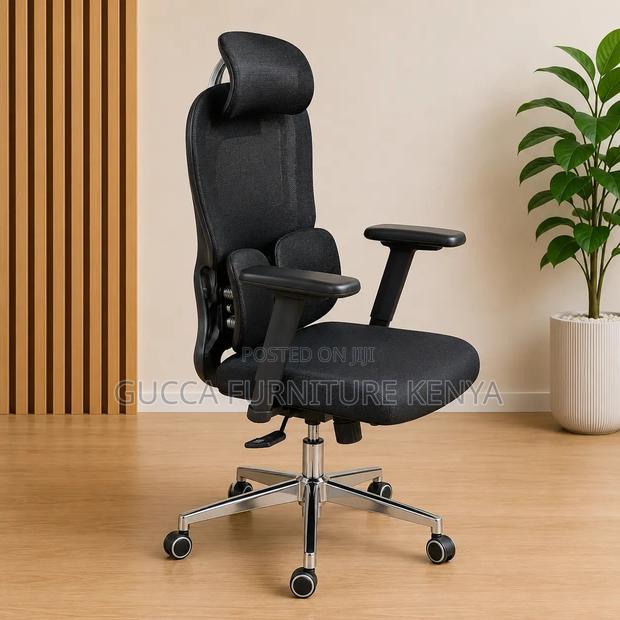 Office Orthopedic Seat With Lumber Support - thumbnail 3