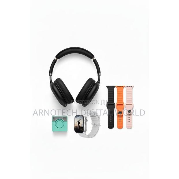 It40 Smart Watch With Headphones, 4 Straps and Bluetooth Speaker - thumbnail 2