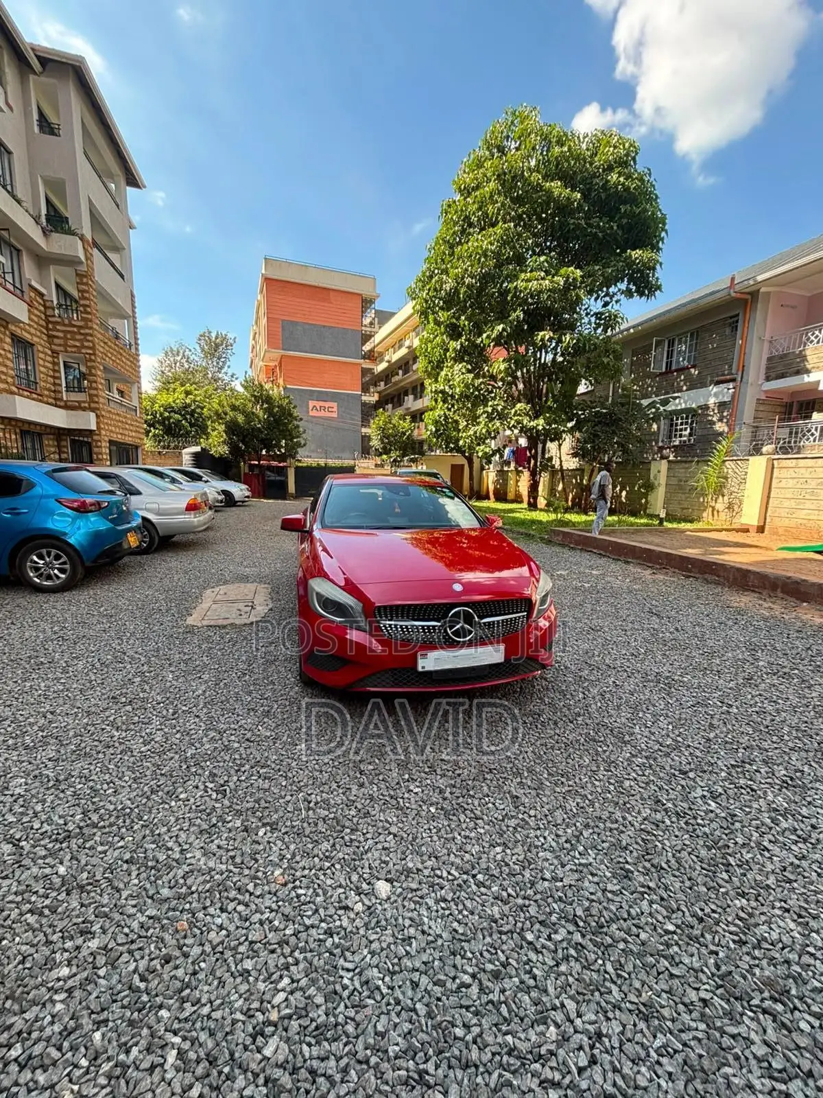Mercedes-Benz A-Class 2014 Red