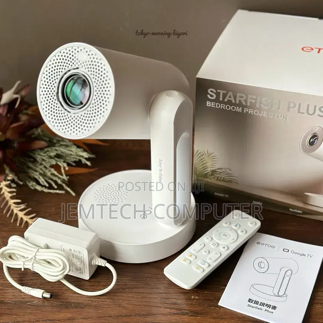Etoe Starfish Plus丨google Tv 1080p Projector With Bedside Light