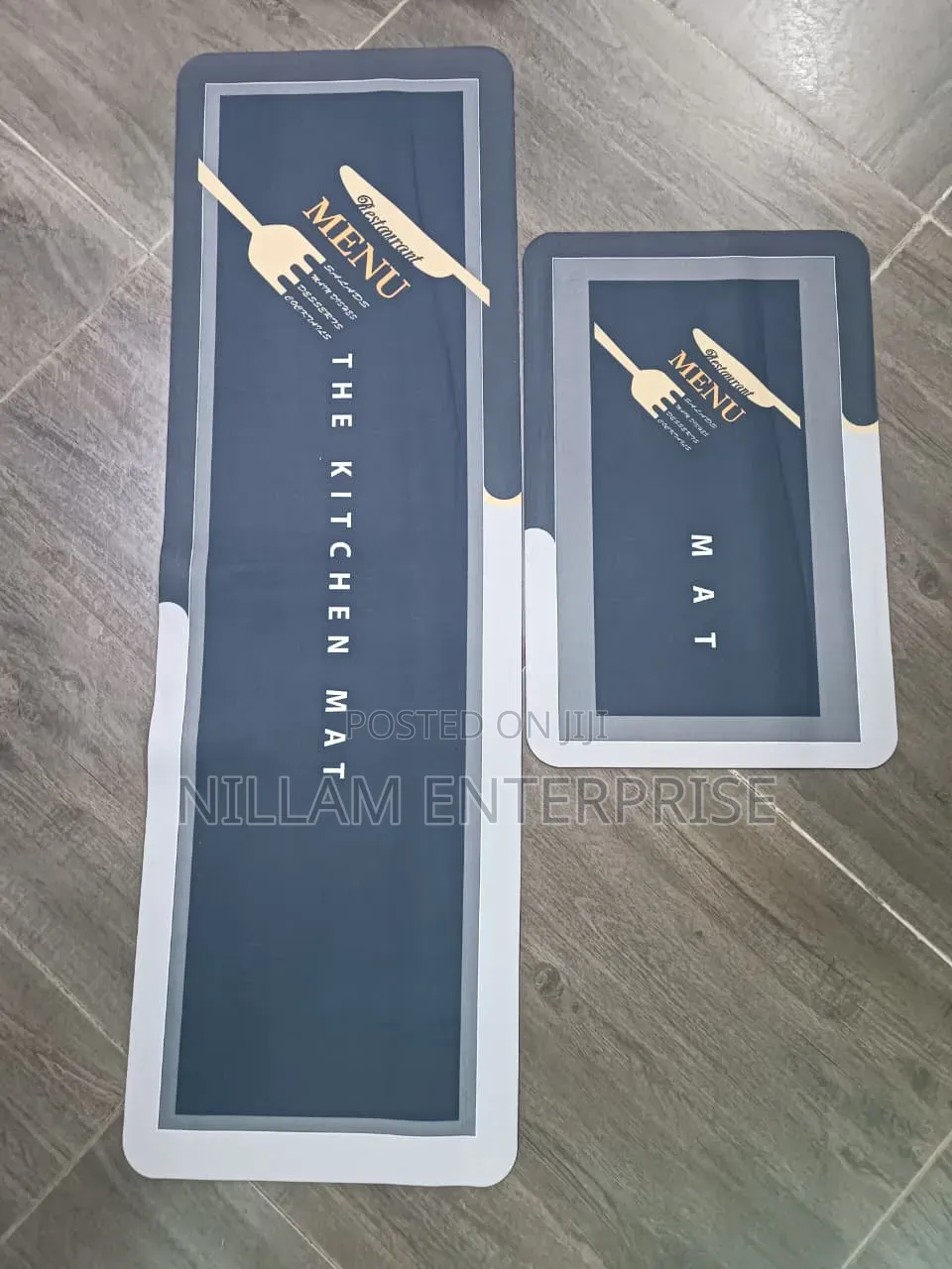 2 Piece Kitchen Mats