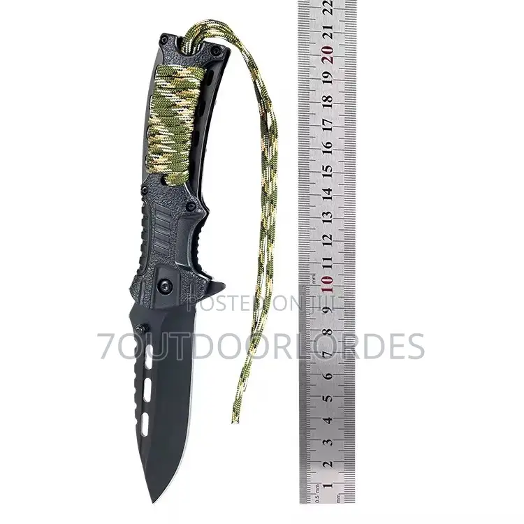 Tactical Survival Knife With Fire Starter