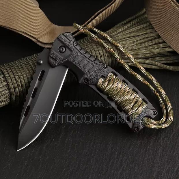 Tactical Survival Knife With Fire Starter - thumbnail 6
