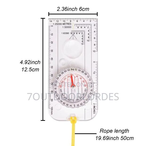 Multifunctional Outdoor Navigation Compass- Mil System - thumbnail 2