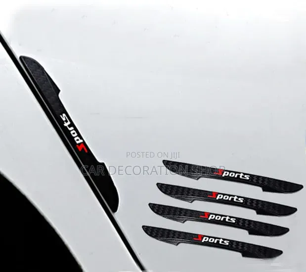Self Adhesive Sport 4pc Door Edges /Bumper Guards