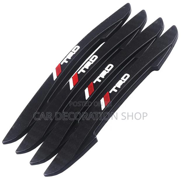 4pc TRD Branded Car Door Edge Anti-Colliosion Guard