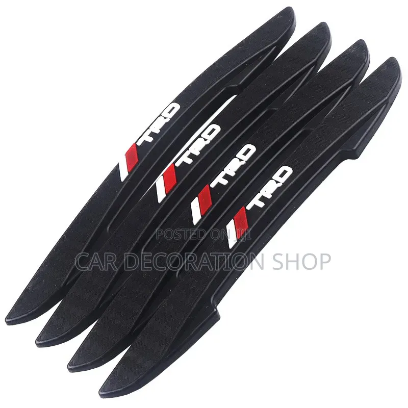 4pc TRD Branded Car Door Edge Anti-Colliosion Guard