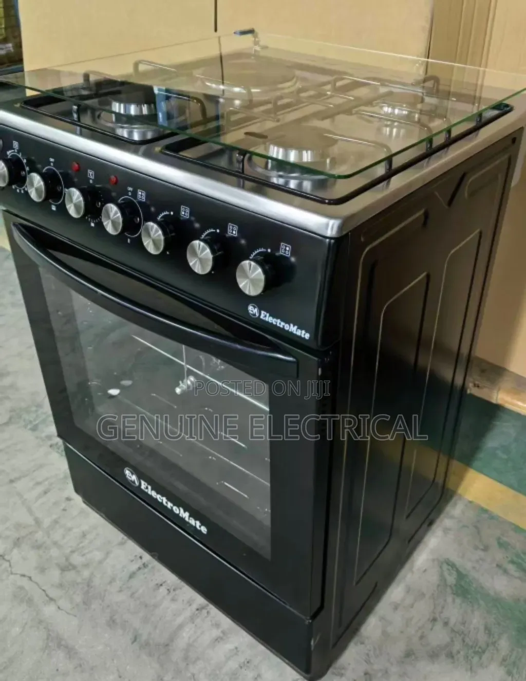 60*60 Electromate 3+1 Cooker With Electric Oven