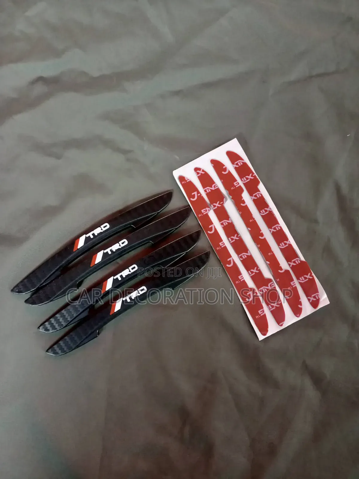 4pc TRD Rubber With Carbon Fiber Texture Finish