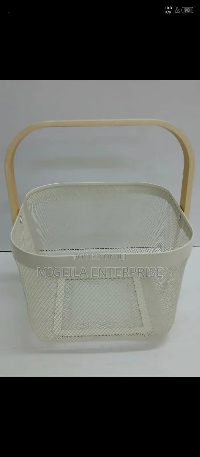 *Storage/Fruit Basket With Handles*