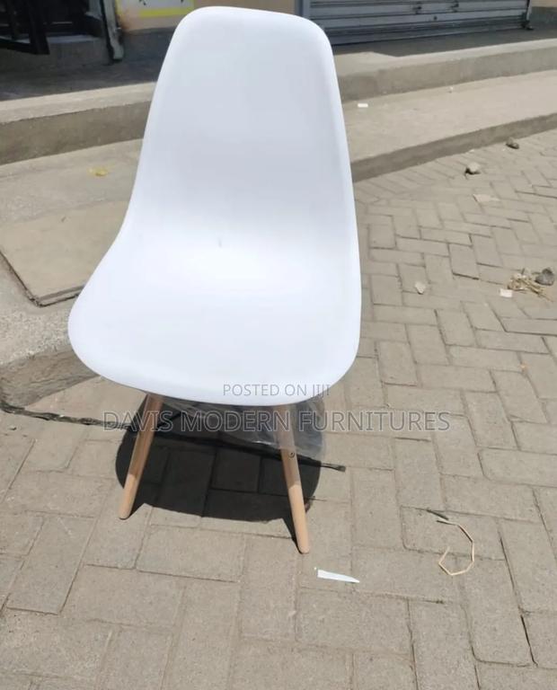 White Molded Plastic Seat