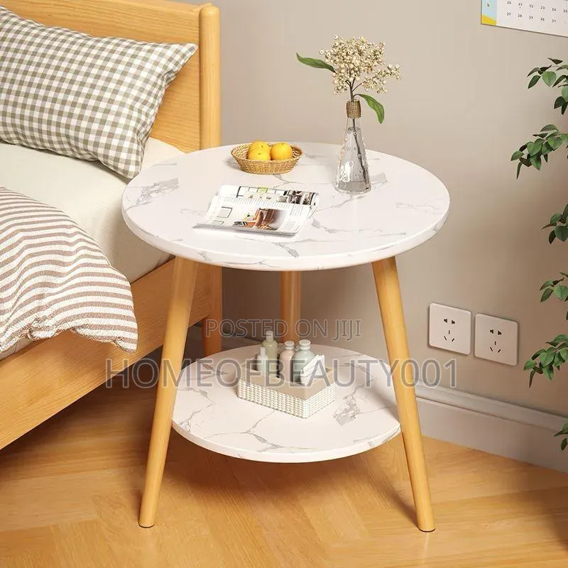 2 Layer Minimalist Nordic Style Coffee Side Table
