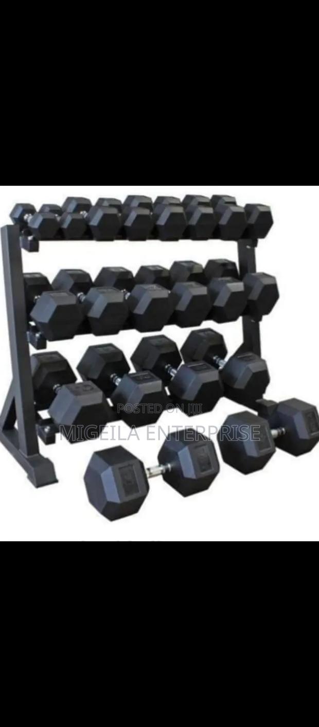 Hexagonal Dumbbell 5kg