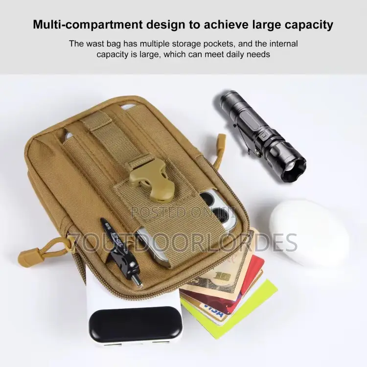 Tactical Multi-Function Outdoor Waist / Shoulder Bag