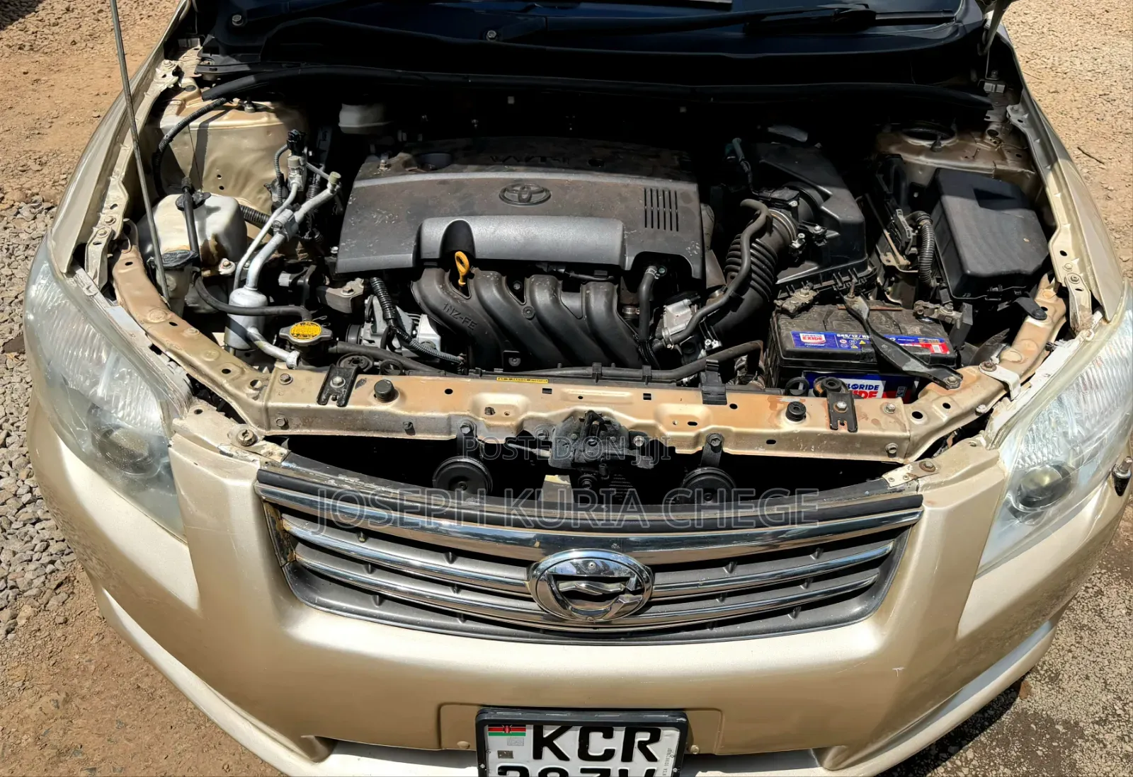 Toyota Axio 2011 Gold