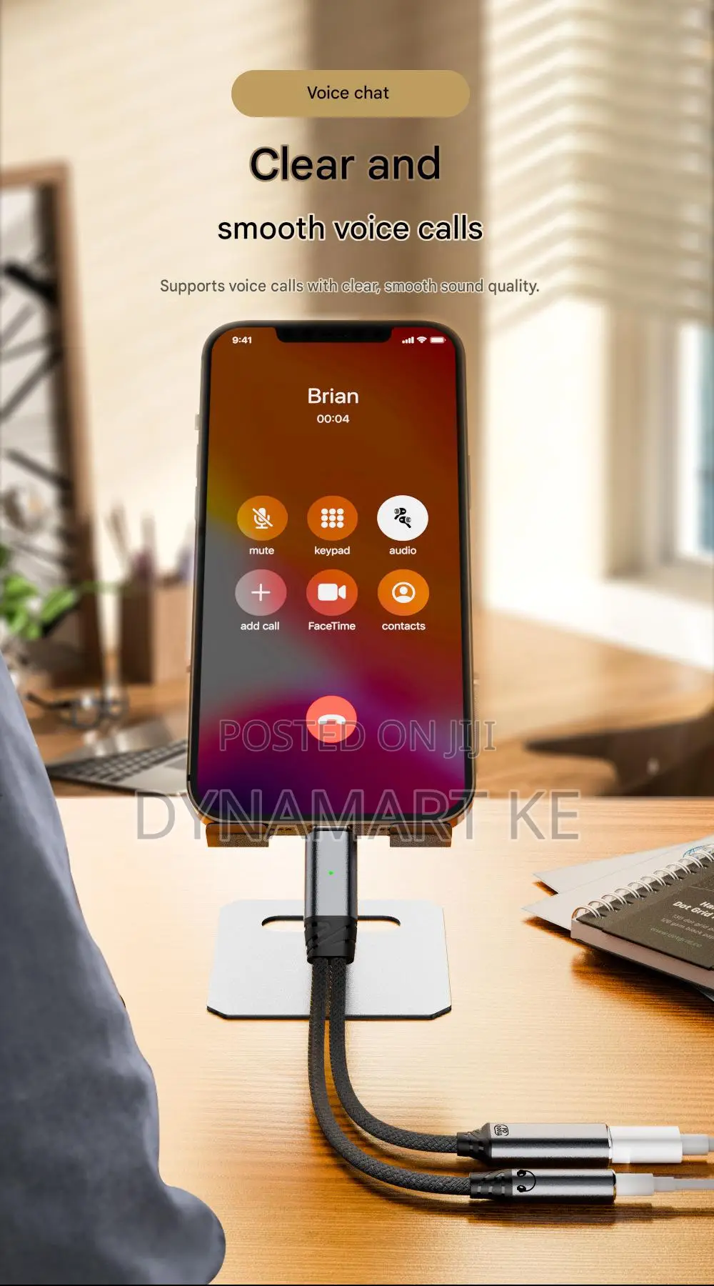 Type C To 3.5mm Aux Audio Cable Adapter Pd 100w Fast Charging Dac