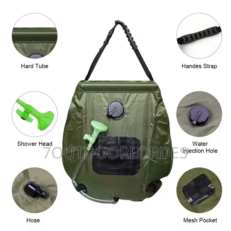 20l Camping Solar Shower Bag / Camping Shower