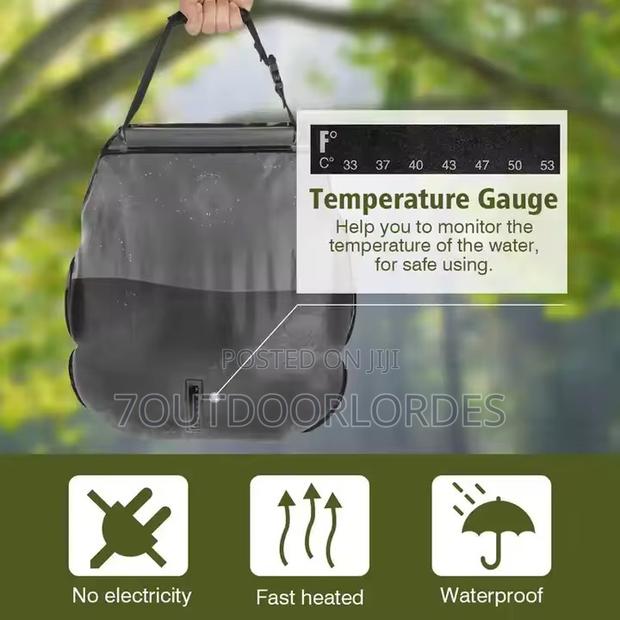 20l Camping Solar Shower Bag / Camping Shower - thumbnail 10