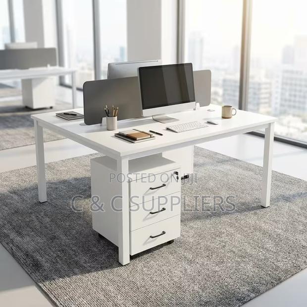 Workstation; 2 Way Shared Office Workstation - thumbnail 6