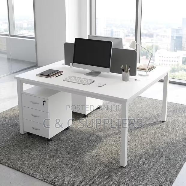 Workstation; 2 Way Shared Office Workstation - thumbnail 7