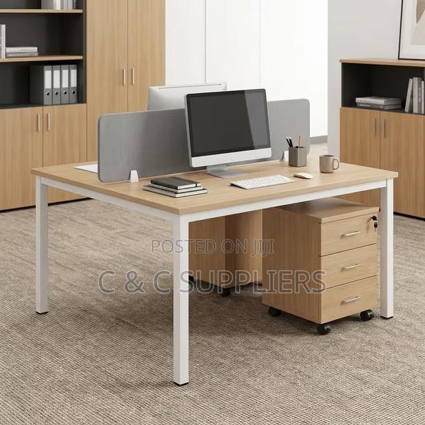 Workstation; 2 Way Shared Office Workstation - thumbnail 8