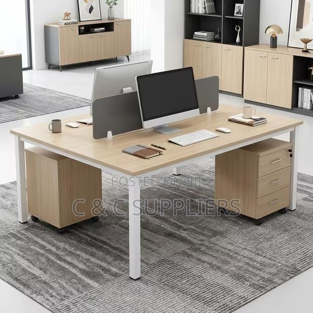 Workstation; 2 Way Shared Office Workstation - thumbnail 9